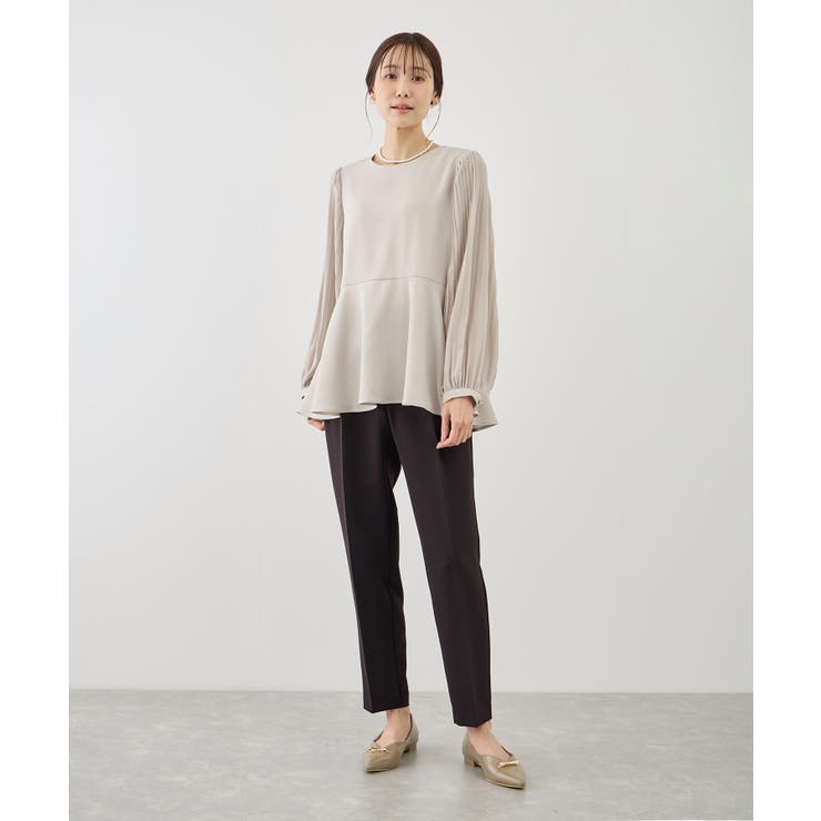 袖プリーツフレアブラウス | ROPE' PICNIC | 詳細画像2 