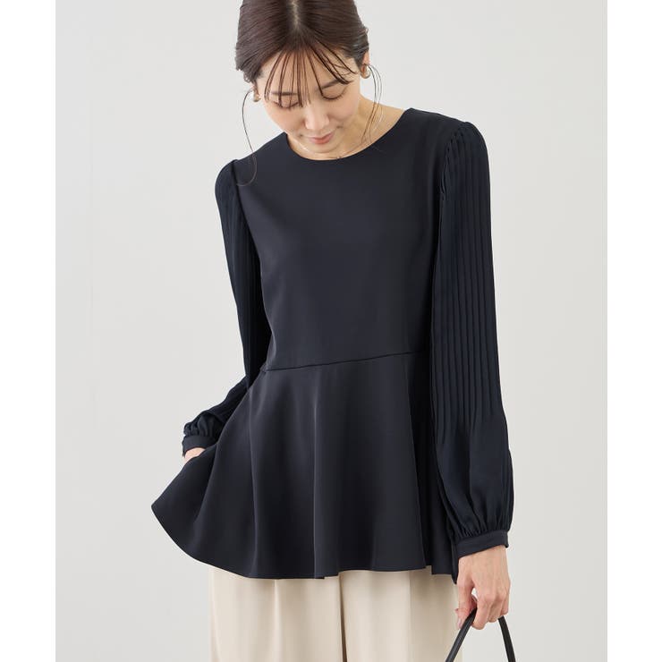 袖プリーツフレアブラウス | ROPE' PICNIC | 詳細画像20 