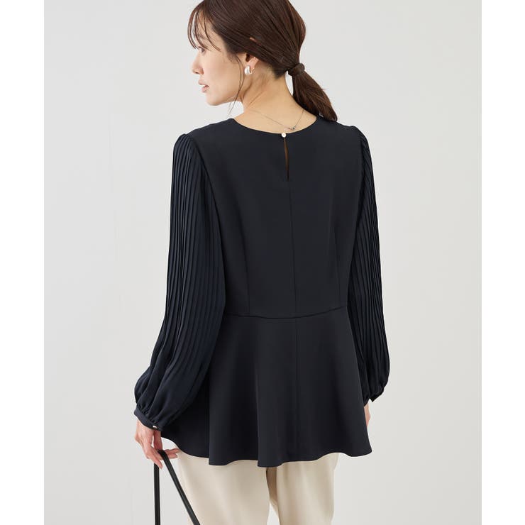 袖プリーツフレアブラウス | ROPE' PICNIC | 詳細画像24 