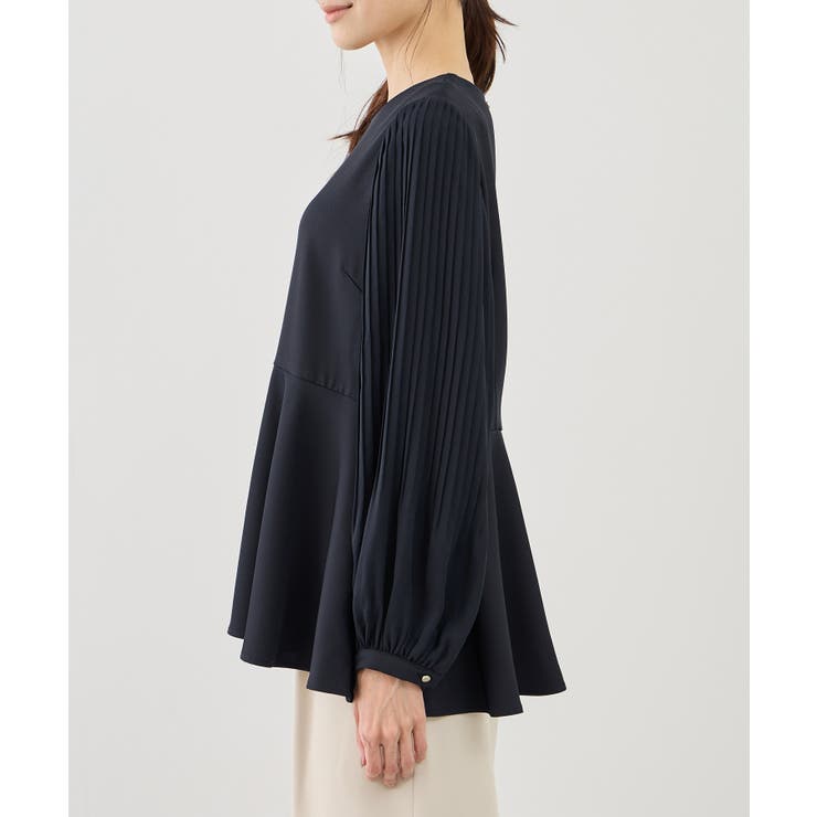 袖プリーツフレアブラウス | ROPE' PICNIC | 詳細画像26 