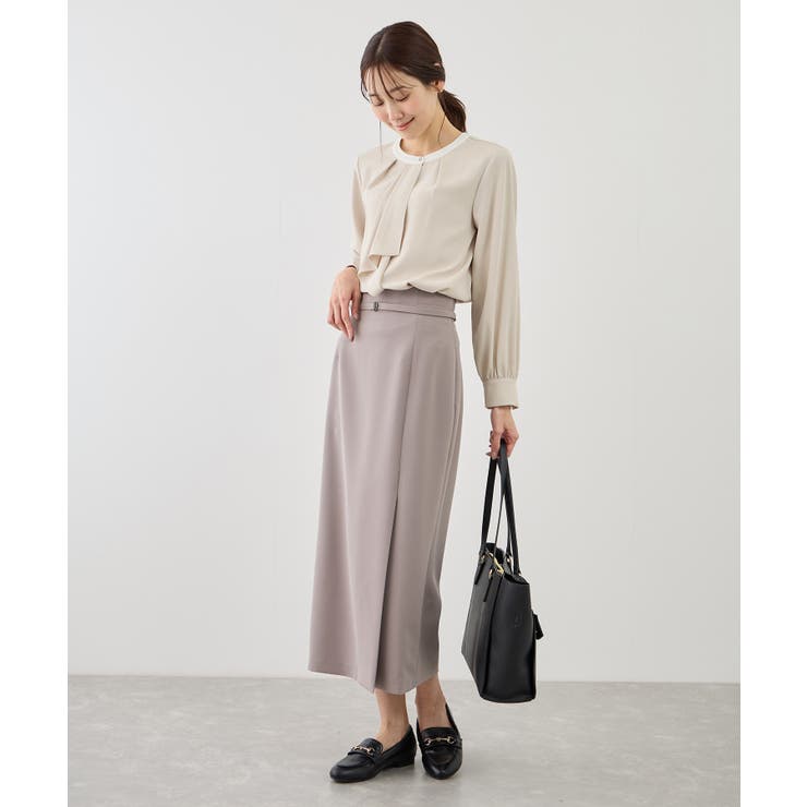 【WEB限定サイズ】配色アソートボウタイフウブラウス | ROPE' PICNIC | 詳細画像13 