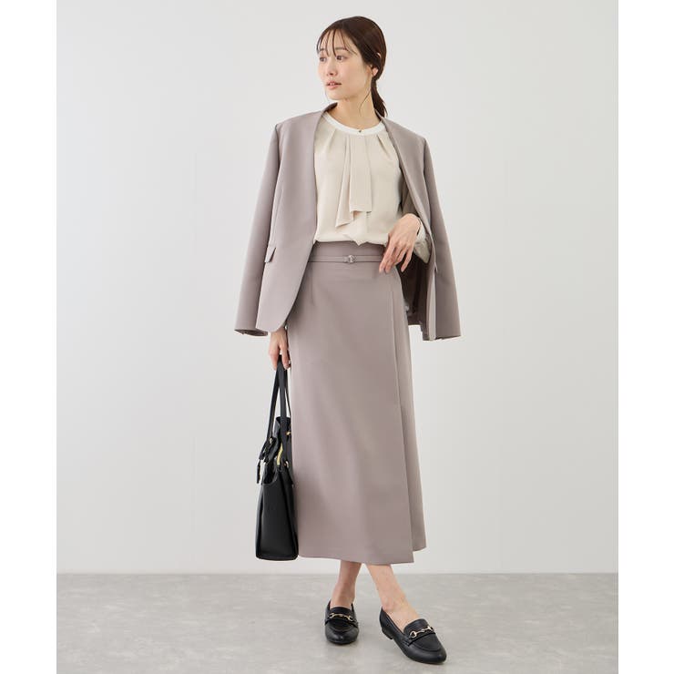 【WEB限定サイズ】配色アソートボウタイフウブラウス | ROPE' PICNIC | 詳細画像14 