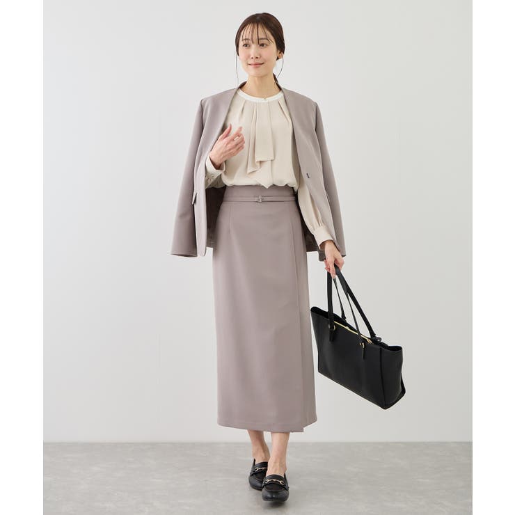 【WEB限定サイズ】配色アソートボウタイフウブラウス | ROPE' PICNIC | 詳細画像15 