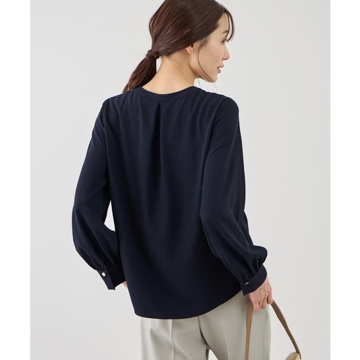 【WEB限定サイズ】配色アソートボウタイフウブラウス | ROPE' PICNIC | 詳細画像24 