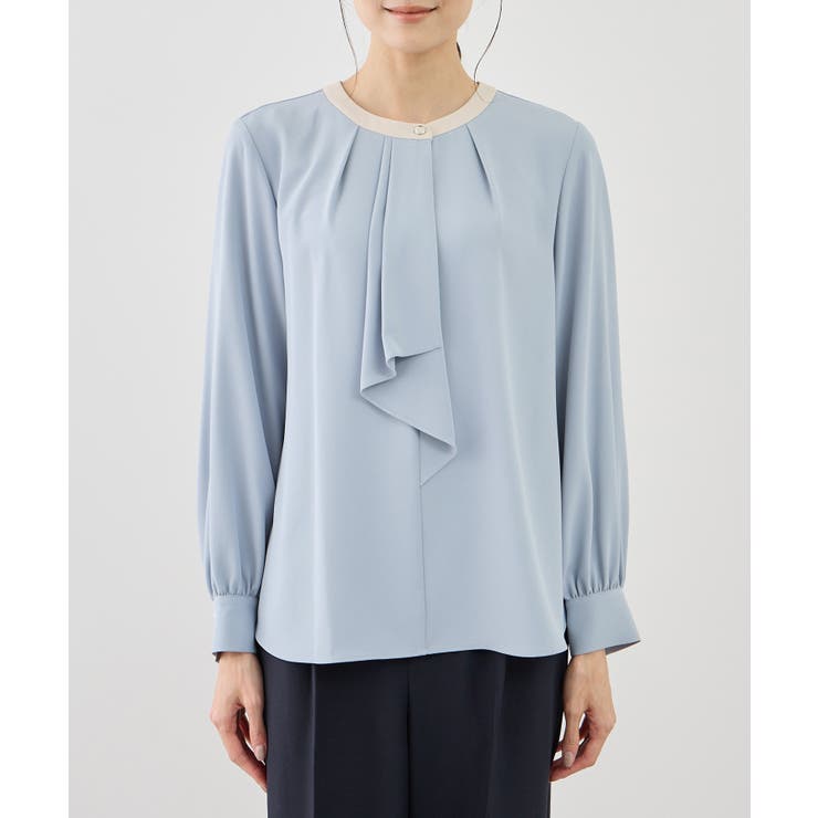 【WEB限定サイズ】配色アソートボウタイフウブラウス | ROPE' PICNIC | 詳細画像33 