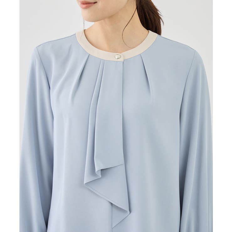 【WEB限定サイズ】配色アソートボウタイフウブラウス | ROPE' PICNIC | 詳細画像36 