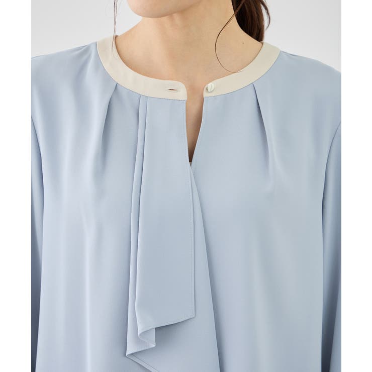 【WEB限定サイズ】配色アソートボウタイフウブラウス | ROPE' PICNIC | 詳細画像37 