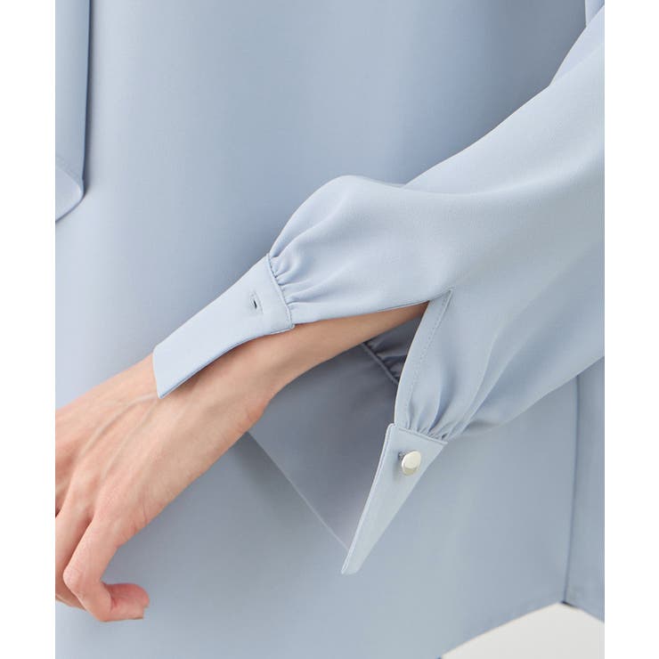 【WEB限定サイズ】配色アソートボウタイフウブラウス | ROPE' PICNIC | 詳細画像39 