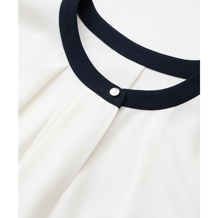 【WEB限定サイズ】配色アソートボウタイフウブラウス | ROPE' PICNIC | 詳細画像42 