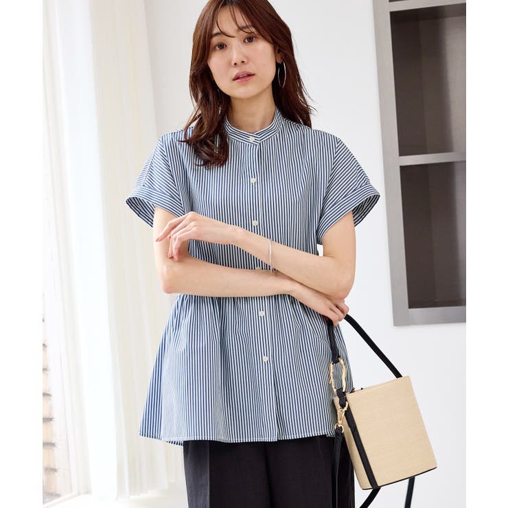 フレンチペプラムシャツ/UVカット・防シワ | ROPE' PICNIC | 詳細画像11 