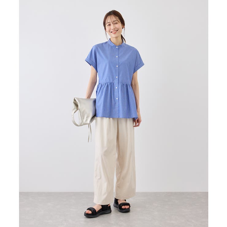 フレンチペプラムシャツ/UVカット・防シワ | ROPE' PICNIC | 詳細画像17 