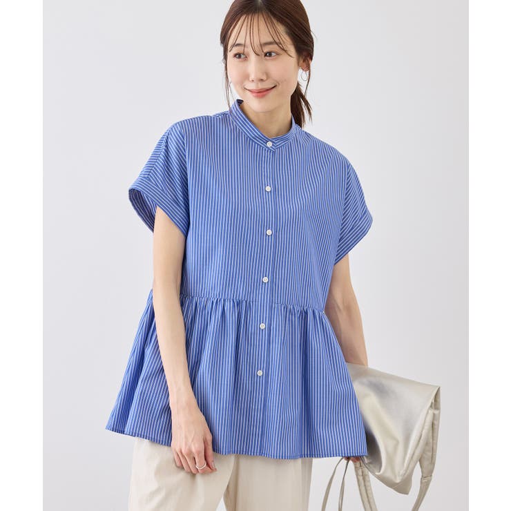 フレンチペプラムシャツ/UVカット・防シワ | ROPE' PICNIC | 詳細画像18 