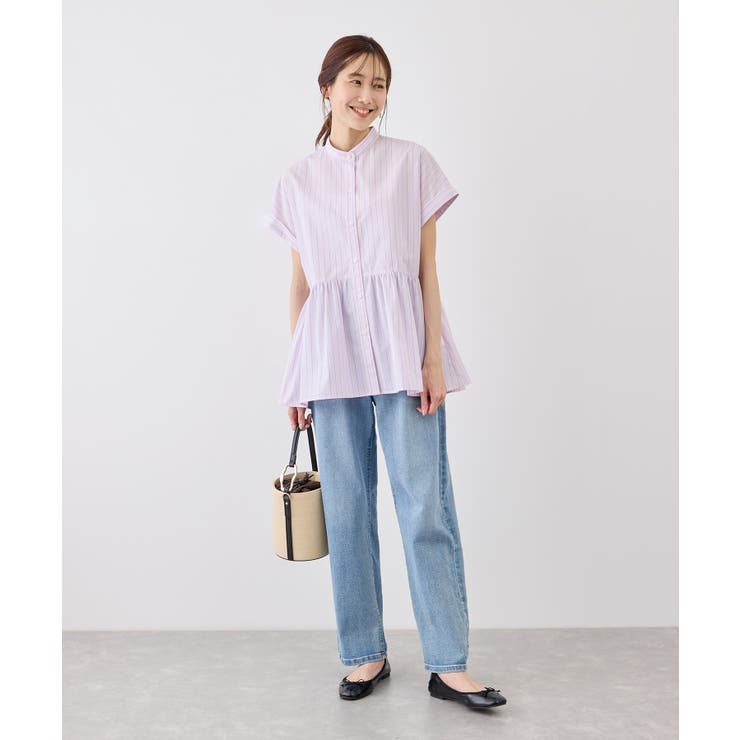 フレンチペプラムシャツ/UVカット・防シワ | ROPE' PICNIC | 詳細画像25 