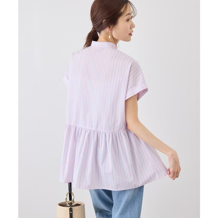 フレンチペプラムシャツ/UVカット・防シワ | ROPE' PICNIC | 詳細画像30 