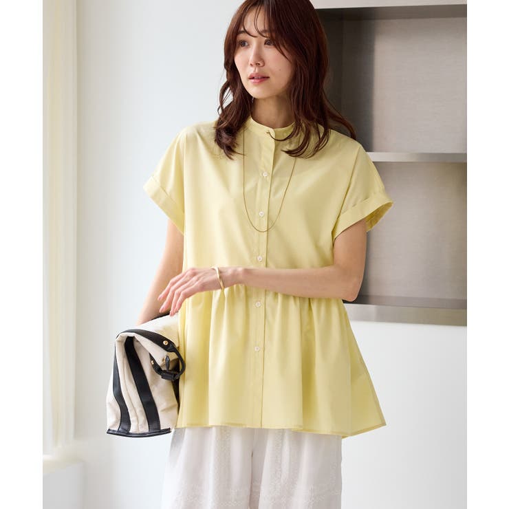 フレンチペプラムシャツ/UVカット・防シワ | ROPE' PICNIC | 詳細画像33 