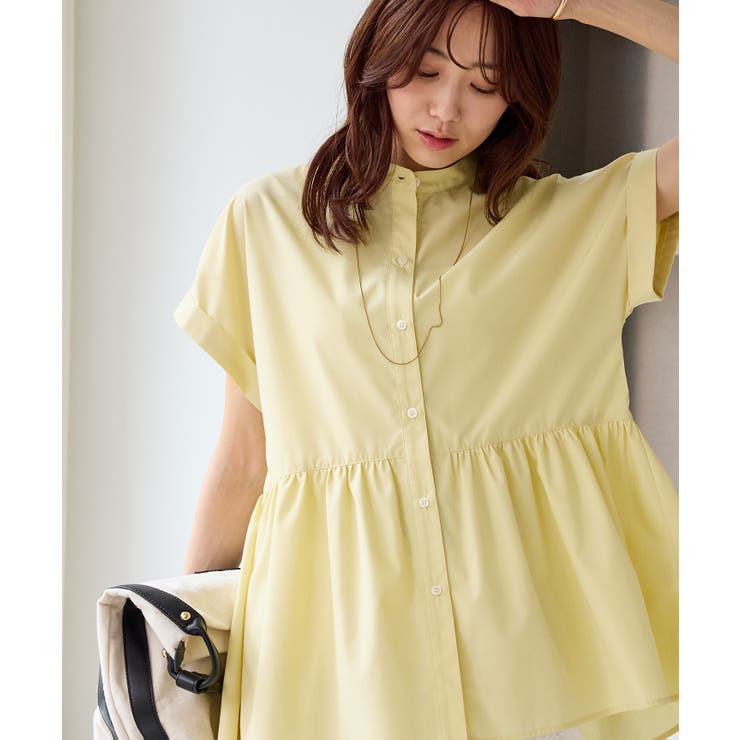 フレンチペプラムシャツ/UVカット・防シワ | ROPE' PICNIC | 詳細画像34 