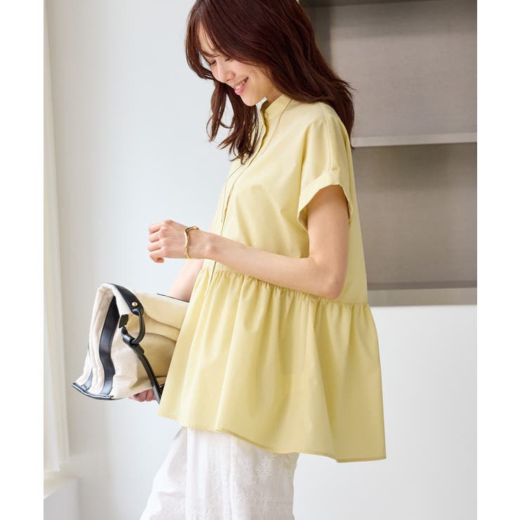 フレンチペプラムシャツ/UVカット・防シワ | ROPE' PICNIC | 詳細画像36 