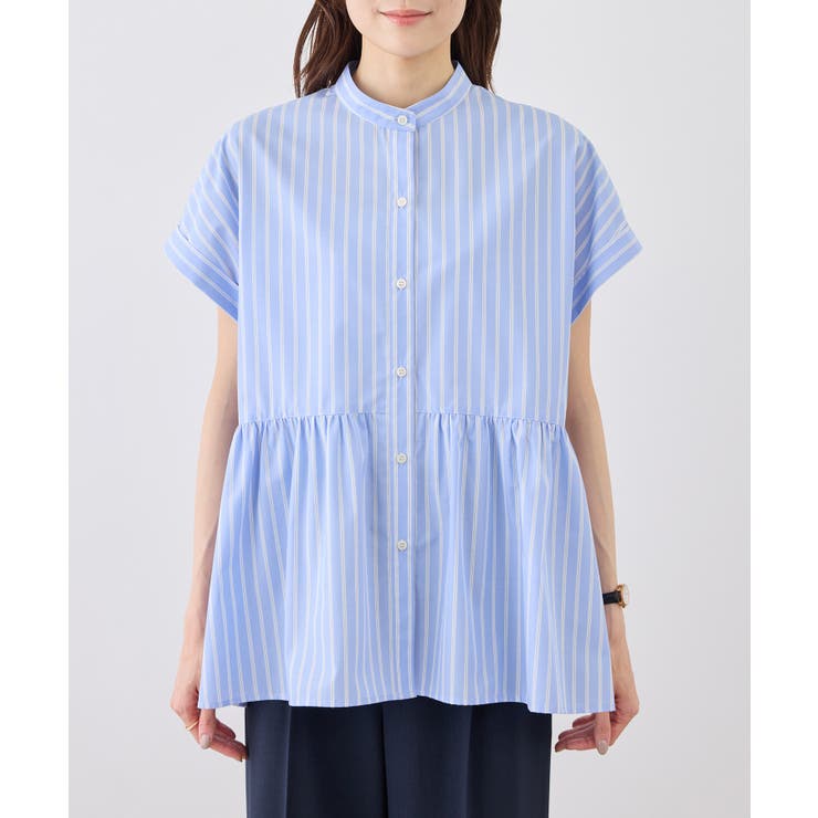 フレンチペプラムシャツ/UVカット・防シワ | ROPE' PICNIC | 詳細画像37 