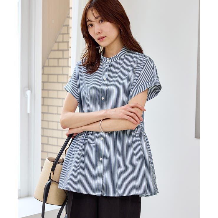 フレンチペプラムシャツ/UVカット・防シワ | ROPE' PICNIC | 詳細画像9 