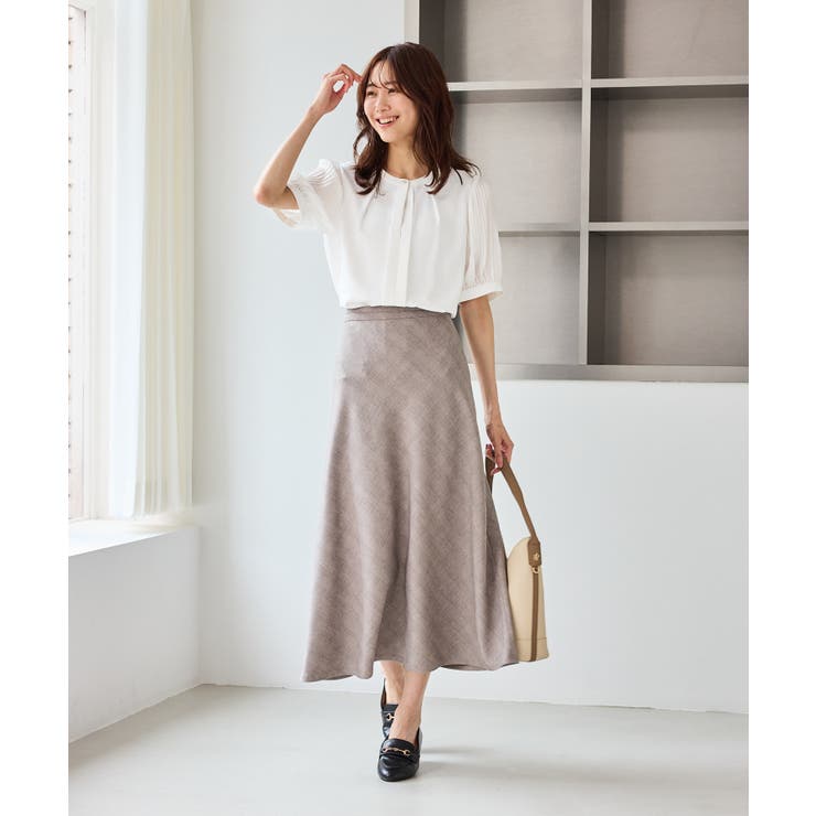 袖プリーツハーフスリーブブラウス | ROPE' PICNIC | 詳細画像11 