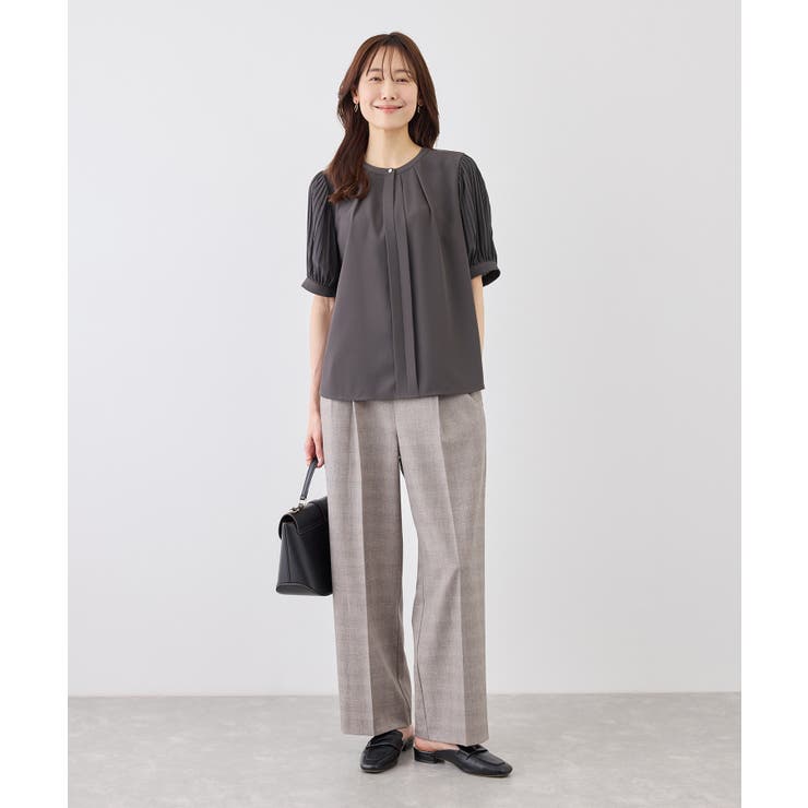 袖プリーツハーフスリーブブラウス | ROPE' PICNIC | 詳細画像15 