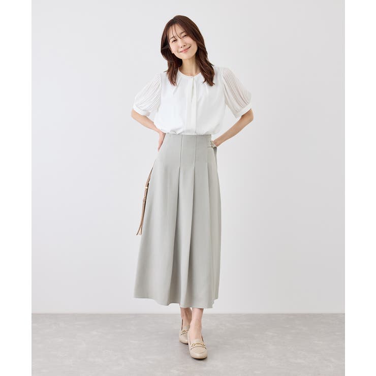 袖プリーツハーフスリーブブラウス | ROPE' PICNIC | 詳細画像20 