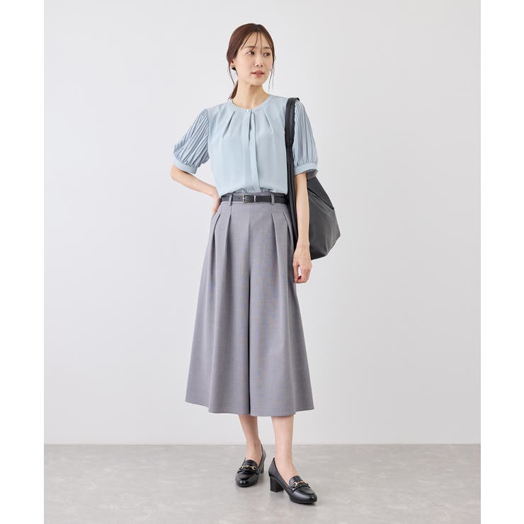 袖プリーツハーフスリーブブラウス | ROPE' PICNIC | 詳細画像27 