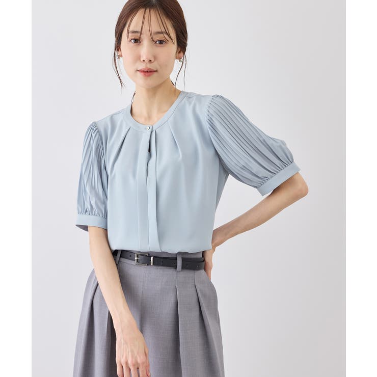 袖プリーツハーフスリーブブラウス | ROPE' PICNIC | 詳細画像29 
