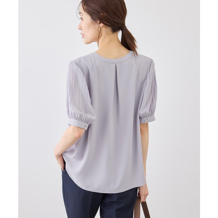 袖プリーツハーフスリーブブラウス | ROPE' PICNIC | 詳細画像36 