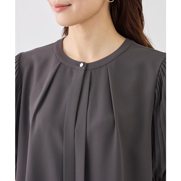 袖プリーツハーフスリーブブラウス | ROPE' PICNIC | 詳細画像40 