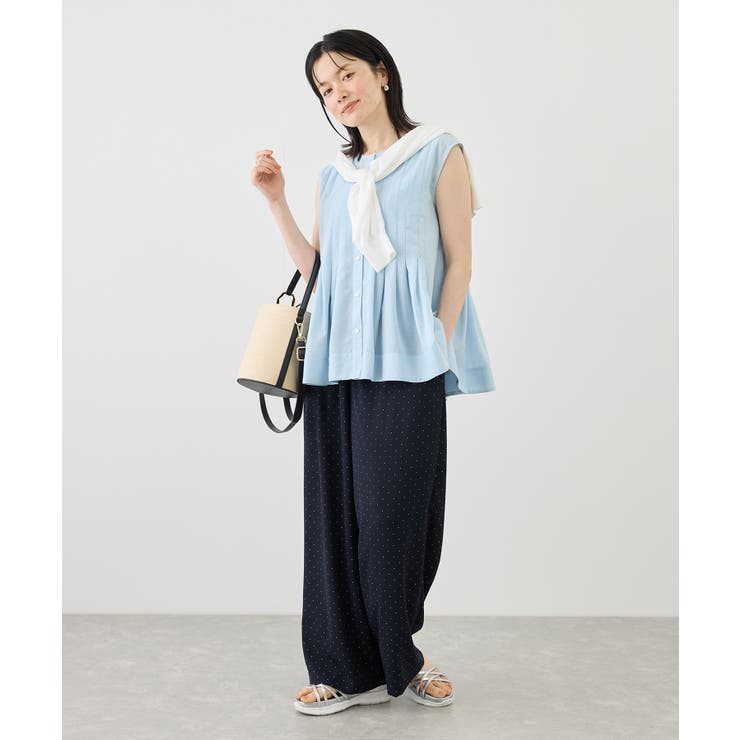 【WEB限定カラー】タックデザインシャツ | ROPE' PICNIC | 詳細画像13 