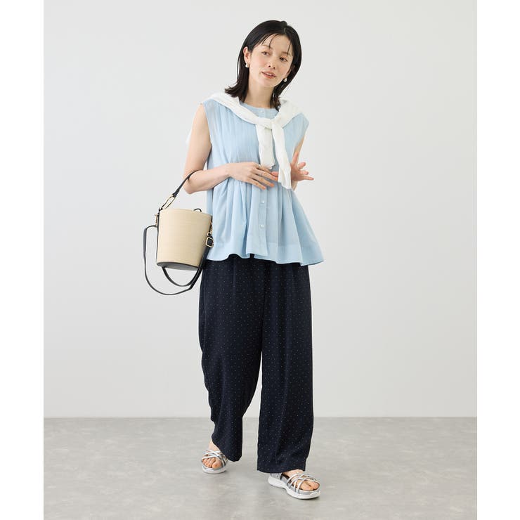 【WEB限定カラー】タックデザインシャツ | ROPE' PICNIC | 詳細画像15 