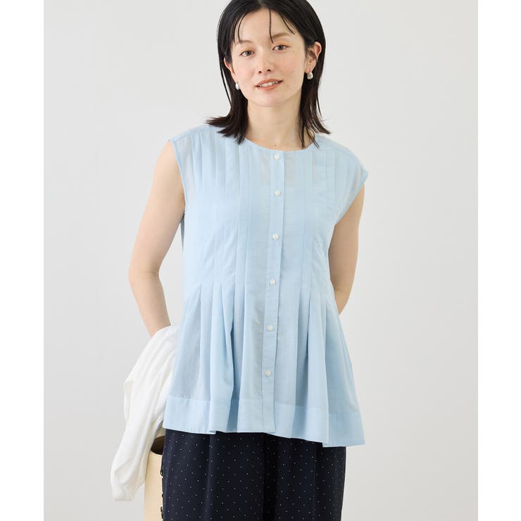 【WEB限定カラー】タックデザインシャツ | ROPE' PICNIC | 詳細画像18 