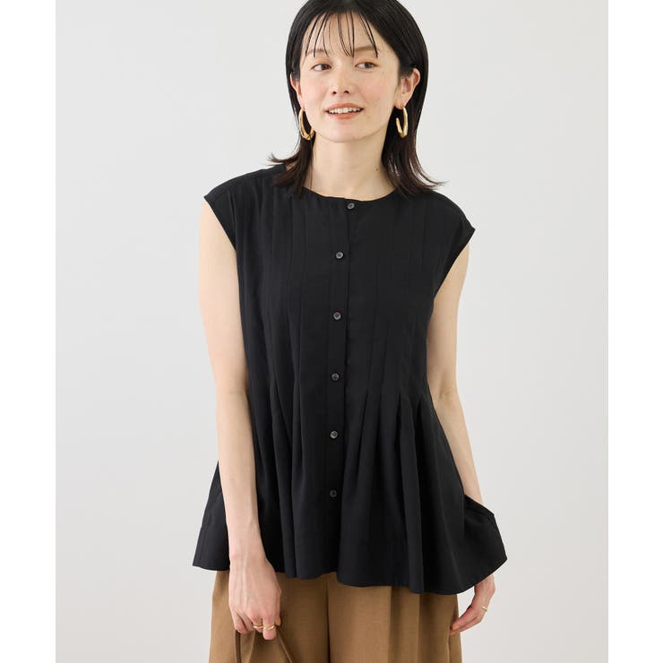 【WEB限定カラー】タックデザインシャツ | ROPE' PICNIC | 詳細画像4 