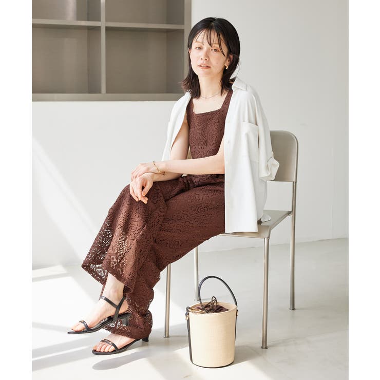 【ちゃんと+かわいい保証】カットジョーゼットスキッパーブラウス UVケア 接触冷… | ROPE' PICNIC | 詳細画像14 