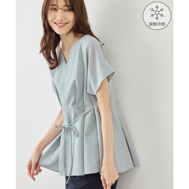 ハートネックブラウス/接触冷感 | ROPE' PICNIC | 詳細画像14 