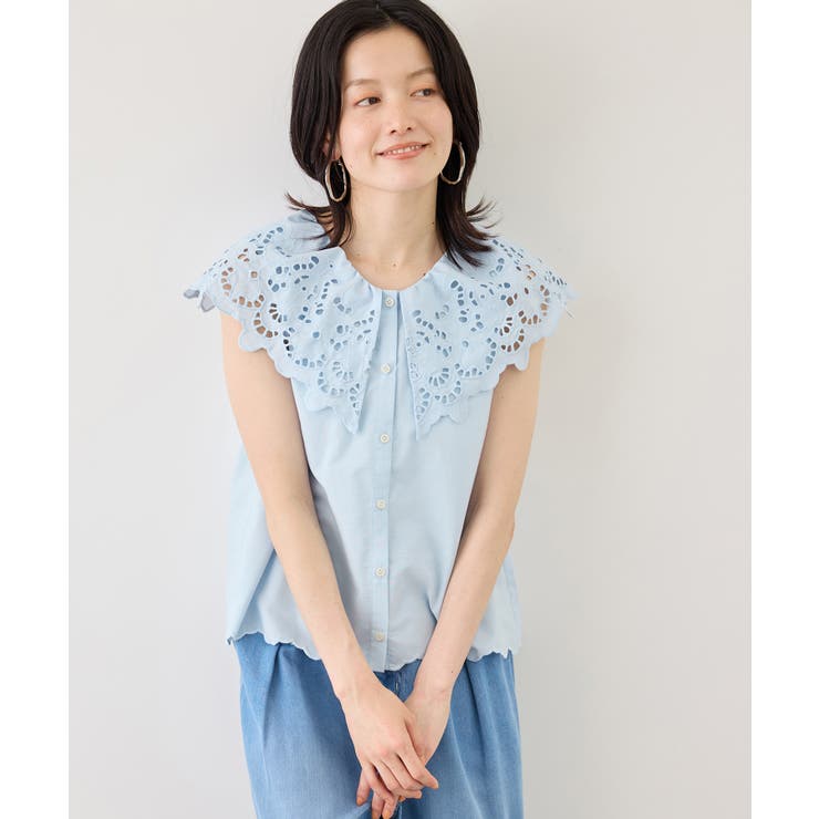 刺繍フリルブラウス | ROPE' PICNIC | 詳細画像29 