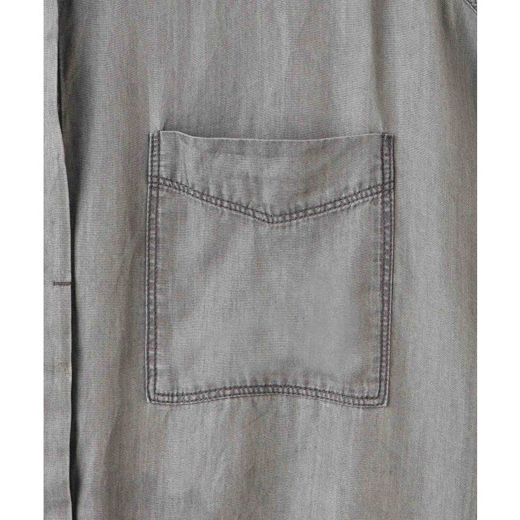 【emur/エミュール】ラウンドヘム抜き襟比翼シャツ | ROPE' PICNIC | 詳細画像31 