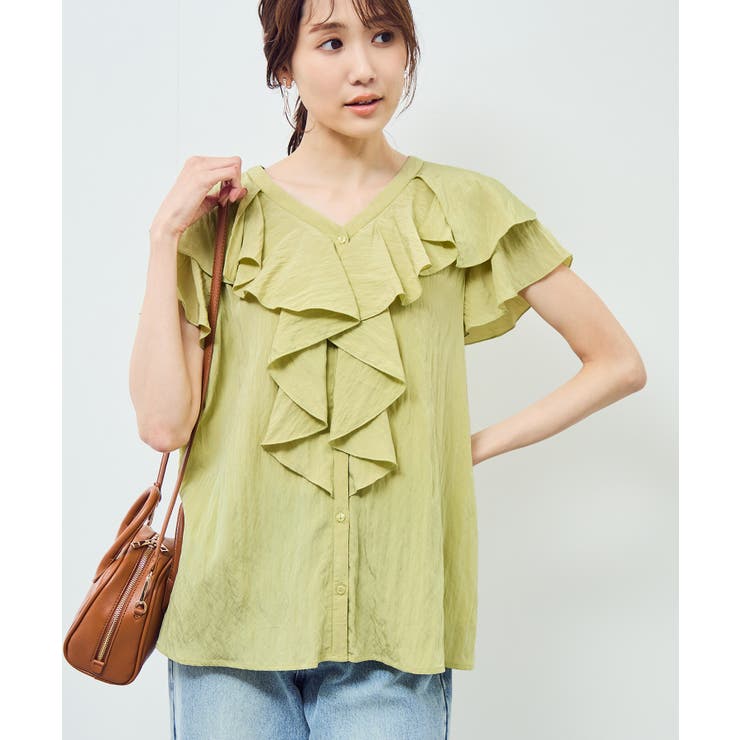 【emur/エミュール】ランダムラッフルブラウス | ROPE' PICNIC | 詳細画像22 