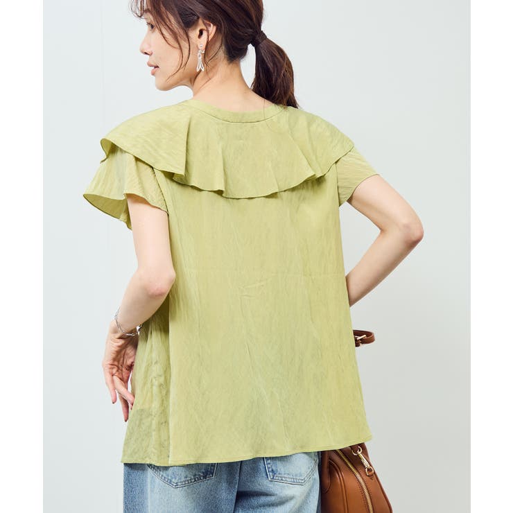 【emur/エミュール】ランダムラッフルブラウス | ROPE' PICNIC | 詳細画像23 