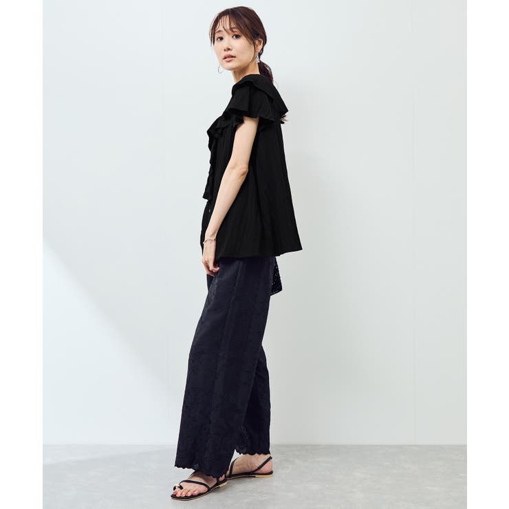 【emur/エミュール】ランダムラッフルブラウス | ROPE' PICNIC | 詳細画像5 