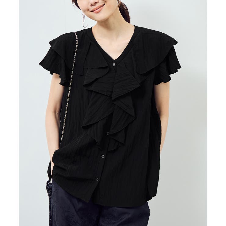 【emur/エミュール】ランダムラッフルブラウス | ROPE' PICNIC | 詳細画像6 