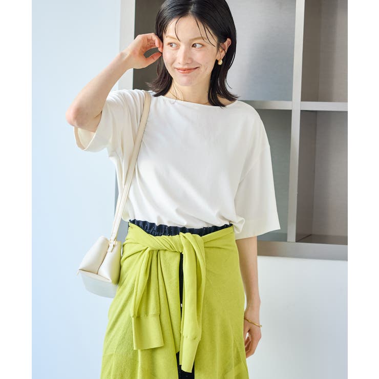 【一部店舗限定】ジョーゼットTeeブラウス/UVケア・接触冷感・防シワ | ROPE' PICNIC | 詳細画像10 