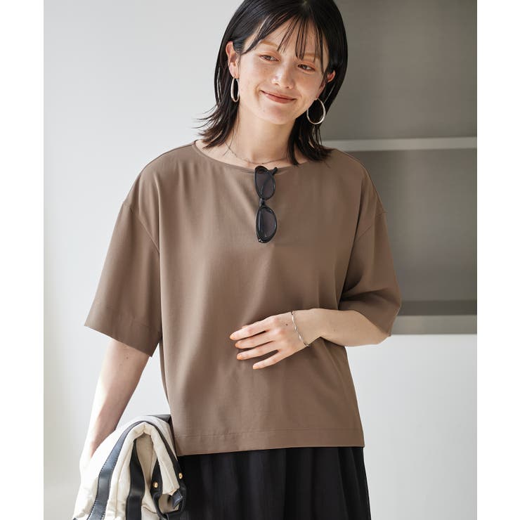 【一部店舗限定】ジョーゼットTeeブラウス/UVケア・接触冷感・防シワ | ROPE' PICNIC | 詳細画像14 