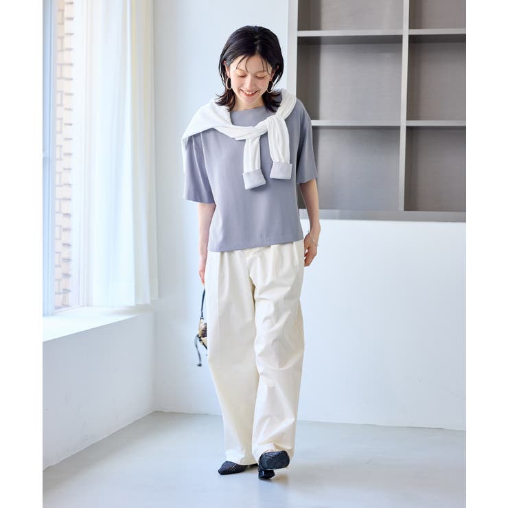 【一部店舗限定】ジョーゼットTeeブラウス/UVケア・接触冷感・防シワ | ROPE' PICNIC | 詳細画像21 
