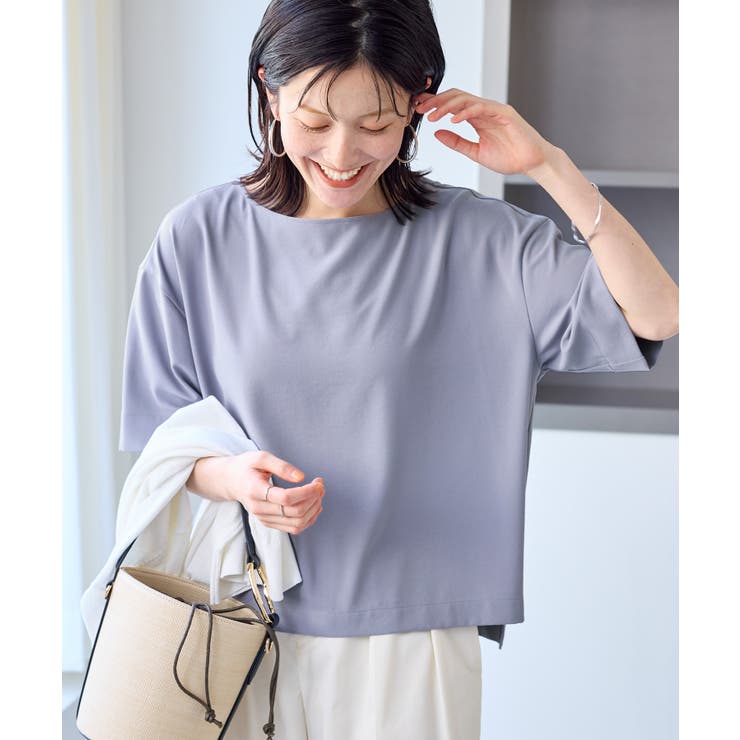 【一部店舗限定】ジョーゼットTeeブラウス/UVケア・接触冷感・防シワ | ROPE' PICNIC | 詳細画像26 