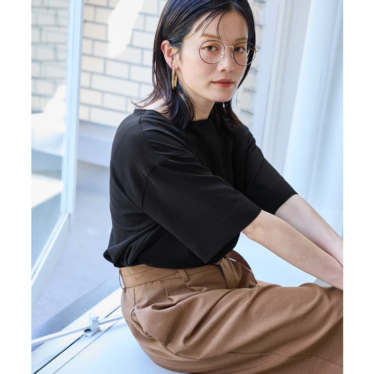 【一部店舗限定】ジョーゼットTeeブラウス/UVケア・接触冷感・防シワ | ROPE' PICNIC | 詳細画像6 