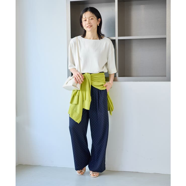【一部店舗限定】ジョーゼットTeeブラウス/UVケア・接触冷感・防シワ | ROPE' PICNIC | 詳細画像8 