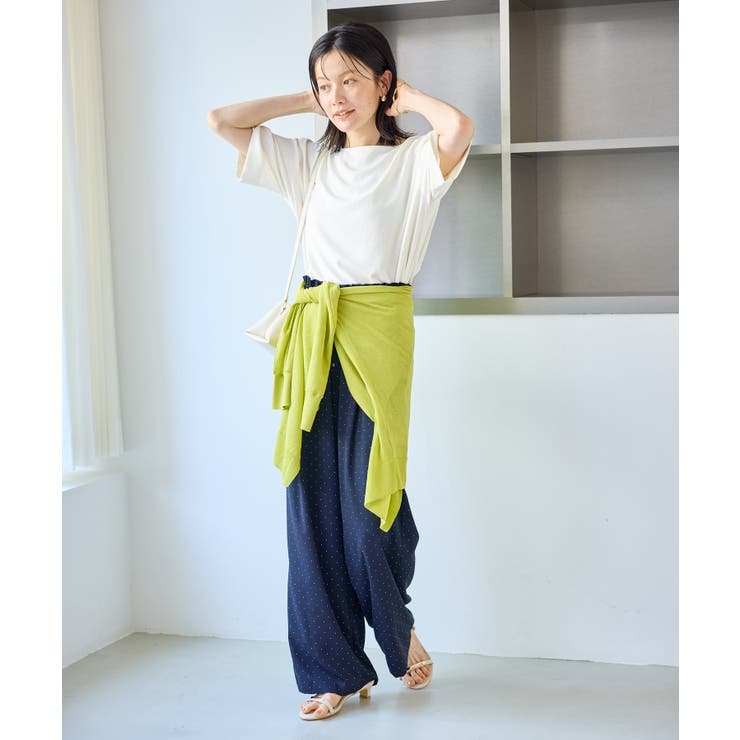 【一部店舗限定】ジョーゼットTeeブラウス/UVケア・接触冷感・防シワ | ROPE' PICNIC | 詳細画像9 