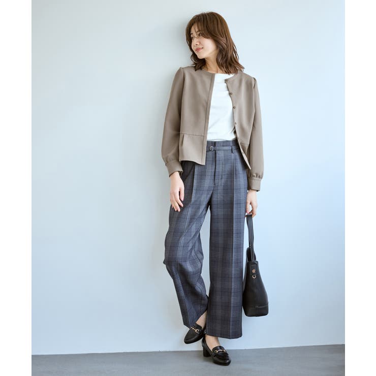 360°ウルトラストレッチ 羽織れるペプラムブラウス 花粉ガード | ROPE' PICNIC | 詳細画像13 